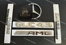 Load image into Gallery viewer, Chrome OEM GLC43 Badges Pack For Mercedes New GLC43 X254 SUV Model