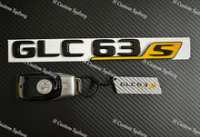 Load image into Gallery viewer, GLC63S Gloss Black Badges Package For Mercedes GLC63S X253 C253 2019-2023 Exclusive Pack