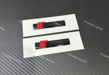 Load image into Gallery viewer, Q8 Gloss Black Full Badges Package For Audi Q8 Quattro 55TFSI 50TDI Exclusive Pack