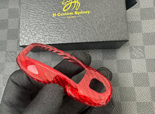 Load image into Gallery viewer, Premium Carbon Fiber Key Fob Cover Case Compatible For Porsche Car Keys (Macan Cayenne Panamera 911 Boxster Cayman) Exclusive Edition