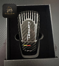 Load image into Gallery viewer, Carbon Edition Genuine Carbon Fiber Key FOB Cover For Audi RS4 RS5 S4 S5 SQ5 SQ7 TTS TTRS Exclusive Made