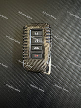 Load image into Gallery viewer, LX570 Genuine Carbon Fiber Keyring Key Fob Cover For Lexus LX570 Model Custom Made Exclusive Gift