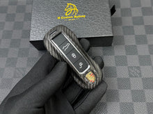 Load image into Gallery viewer, Luxury Carbon Fiber Key Fob Cover Case Fit For Porsche GT3RS Car Key Fob Exclusive Edition