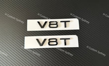 Load image into Gallery viewer, Gloss Full Black S6 Badges Package For Audi S6 C7 C8 Exclusive Night Edition Pack