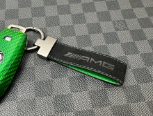 Load image into Gallery viewer, Luxury Carbon Fiber Key Cover Case For Mercedes AMG Model A C E CLA GLC GLE GLS Class Custom Made Limited Edition