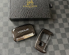 Load image into Gallery viewer, Premium Carbon Fiber Key Fob Cover Pack For Land Rover Range Rover Models Custom Made
