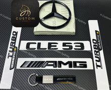 Load image into Gallery viewer, CLE53 Edition One Gloss Black Badges Pack For Mercedes CLE53 C236 A236 Exclusive