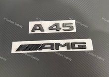 Load image into Gallery viewer, Gloss Black A45 Badges Package For Mercedes AMG A45 W176 Exclusive Pack