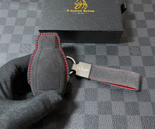 Load image into Gallery viewer, Premium AMG GTS Alcantara Key Fob Cover Keychain Exclusive Pack For Mercedes GTS