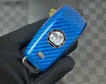 Load image into Gallery viewer, Luxury Carbon Fiber Key Cover Case For Mercedes AMG Model A C E CLA GLC GLE GLS Class Custom Made Limited Edition