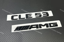 Load image into Gallery viewer, CLE53 Gloss Black Badges Pack For Mercedes CLE53 C236 A236 Night Edition