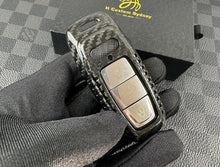 Load image into Gallery viewer, ABT Genuine Carbon Fiber Key Cover Keyring Package for Audi RSQ8 New RS7 RS6 RS3 Exclusive Made