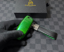 Load image into Gallery viewer, Premium Genuine Fiber Key Fob Cover For New 8Y RS3 Custom Made Exclusive Gift