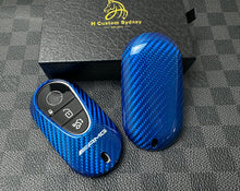 Load image into Gallery viewer, Luxury Carbon Fiber Key Fob Cover Case For Mercedes AMG New C E GLC S EQ Class W206 X254 W223 C236 W214 X290 Exclusive Made