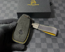Load image into Gallery viewer, Mercedes AMG GT63S X290 Model Custom Alcantara Key Cover and Keychain Set Exclusive Edition One Edition