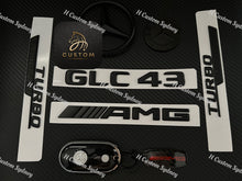 Load image into Gallery viewer, Matte Black GLC43 Badges Full Package For Mercedes AMG GLC43 X254 SUV ONLY