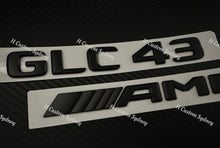 Load image into Gallery viewer, Matte Black GLC43 Badges Full Package For Mercedes AMG GLC43 X254 SUV ONLY