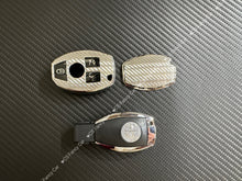 Load image into Gallery viewer, Premium Carbon Fiber Style Key Fob Cover Case For Mercedes AMG GTR Exclusive Made