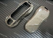 Load image into Gallery viewer, Premium Fiber Key Fob Cover Case For Porsche Cayenne S GTS Turbo Custom Made