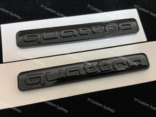 Load image into Gallery viewer, Q8 Gloss Black Full Black Badges Package For Audi Q8 50TDI 55TFSI Exclusive Night Edition