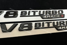 Load image into Gallery viewer, Gloss Black GLC63S AMG Full Badges Package For GLC63S X253 C253 Standard Pack