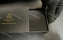 Load image into Gallery viewer, Genuine Carbon Fiber M3 M3 CS Keychain Key Fob Cover Pack For BMW M3 M3 CS Exclusive Made