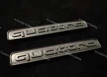 Load image into Gallery viewer, TT Matte Black Badges Package For Audi TT MK3 Sline Quattro Exclusive Pack