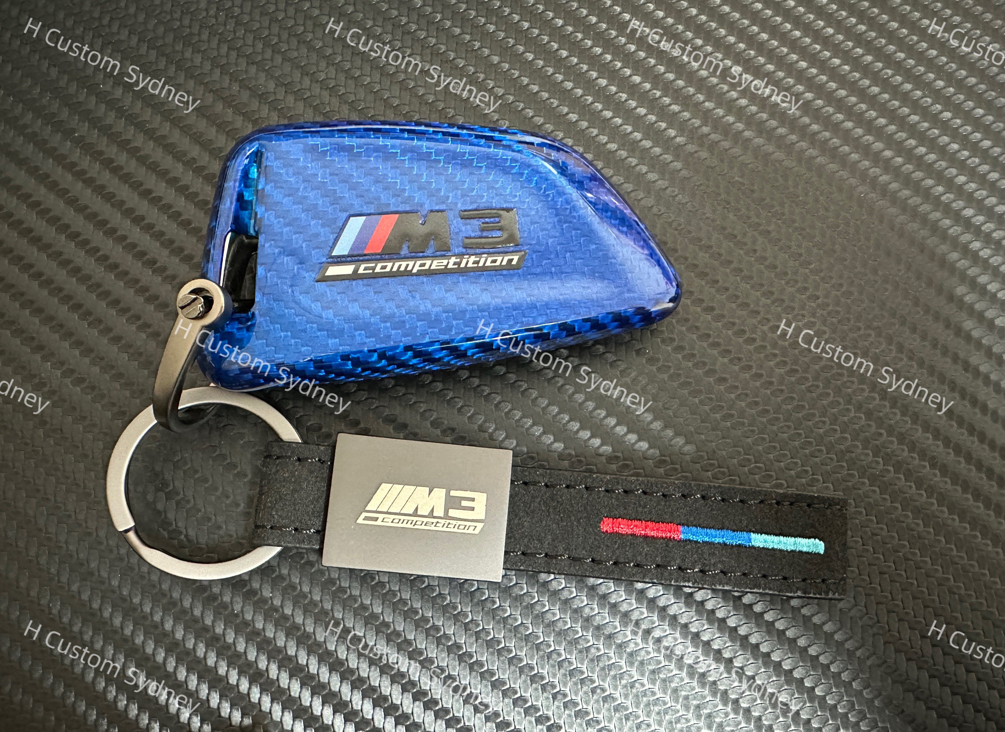Premium Fiber Key Fob Cover For BMW M2 M3 M4 M5 M8 X5M X6M Competition premium-fiber-key-fob-cover-for-bmw-m2-m3-m4-m5-m8-x5m-x6m-competition