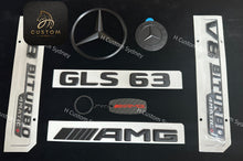 Load image into Gallery viewer, Matte Black GLS63 Badges Package For Mercedes GLS63 X167 2021-2023 Exclusive Pack