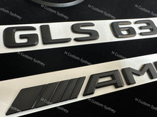 Load image into Gallery viewer, Matte Black GLS63 Badges Package For Mercedes GLS63 X167 2021-2023 Exclusive Pack