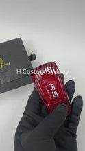 Load and play video in Gallery viewer, RS Premium Fiber Key Fob Cover For Audi RS4 RS5 TTRS R8 Custom Made
