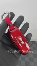 Load and play video in Gallery viewer, RS Etron GT Premium Fiber Key Fob Cover Pack For Audi RS etron GT Exclusive Pack