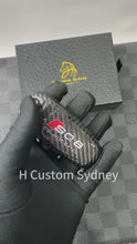 Load and play video in Gallery viewer, SQ8 Genuine Carbon Fiber Key Fob Cover For Audi SQ8 Exclusive Pack
