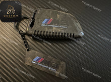 Load image into Gallery viewer, Premium Carbon Fiber Key Fob Cover For BMW M3 M4 M5 M8 X3M X4M X5M X6M Competition Exclusive Made