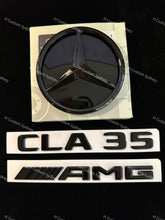Load image into Gallery viewer, CLA35 Full Black Badges Package For Mercedes CLA35 C118 Exclusive Pack