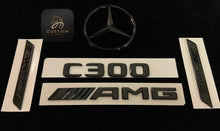 Load image into Gallery viewer, Gloss Black Badges Package For Mercedes AMG C300 C200 W206 ONLY