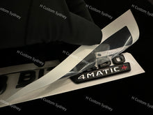 Load image into Gallery viewer, Matte Black GT63S Badges Package For Mercedes GT63S X290 ONLY