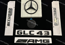 Load image into Gallery viewer, Matte Black GLC43 Badges Package For Mercedes GLC43 X253 ONLY