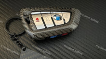 Load image into Gallery viewer, Premium Genuine Carbon Fiber Key Fob Cover For BMW M4 CS Exclusive Gift