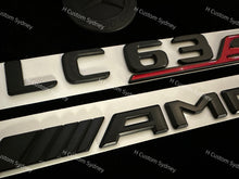 Load image into Gallery viewer, Matte Black GLC63S Badges Package For Mercedes GLC63S X253 C253 Exclusive Pack