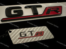 Load image into Gallery viewer, Matte Black GTR Full Badges Package For Mercedes AMG GTR C190 Exclusive Pack