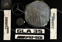 Load image into Gallery viewer, GLA35 Full Black Badges Package For Mercedes GLA35 H247 Exclusive Pack