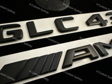 Load image into Gallery viewer, Matte Black GLC43 Badges Package For Mercedes GLC43 X253 ONLY