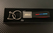 Load image into Gallery viewer, Premium Alcantara Keyring Keychain For BMW M5 Competition Custom Gift