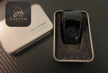 Load image into Gallery viewer, Genuine Carbon Fiber Key Fob Cover Keyring Package For Mercedes G63 W464 Exclusive Pack