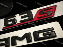 Load image into Gallery viewer, Matte Black GT63S Badges Package For Mercedes GT63S X290 ONLY