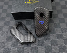 Load image into Gallery viewer, Premium Carbon Fiber Key Case Cover for Volkswagen Golf R MK8 Premium VW GTI Golf R Key Fob Cover Sport Style Car Key Protection Exclusive Edition
