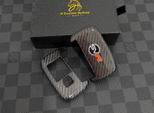 Load image into Gallery viewer, Premium Genuine Carbon Fiber Key Fob Cover For Land Rover Range Rover SVR Exclusive Edition

