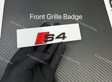 Load image into Gallery viewer, S4 Gloss Black Badges Package For Audi S4 B8 B9 B9.5 2013-2025 Models
