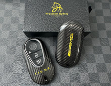 Load image into Gallery viewer, Premium Carbon Fiber Key Fob Cover For Mercedes AMG New CLE53 Model Exclusive Edition
